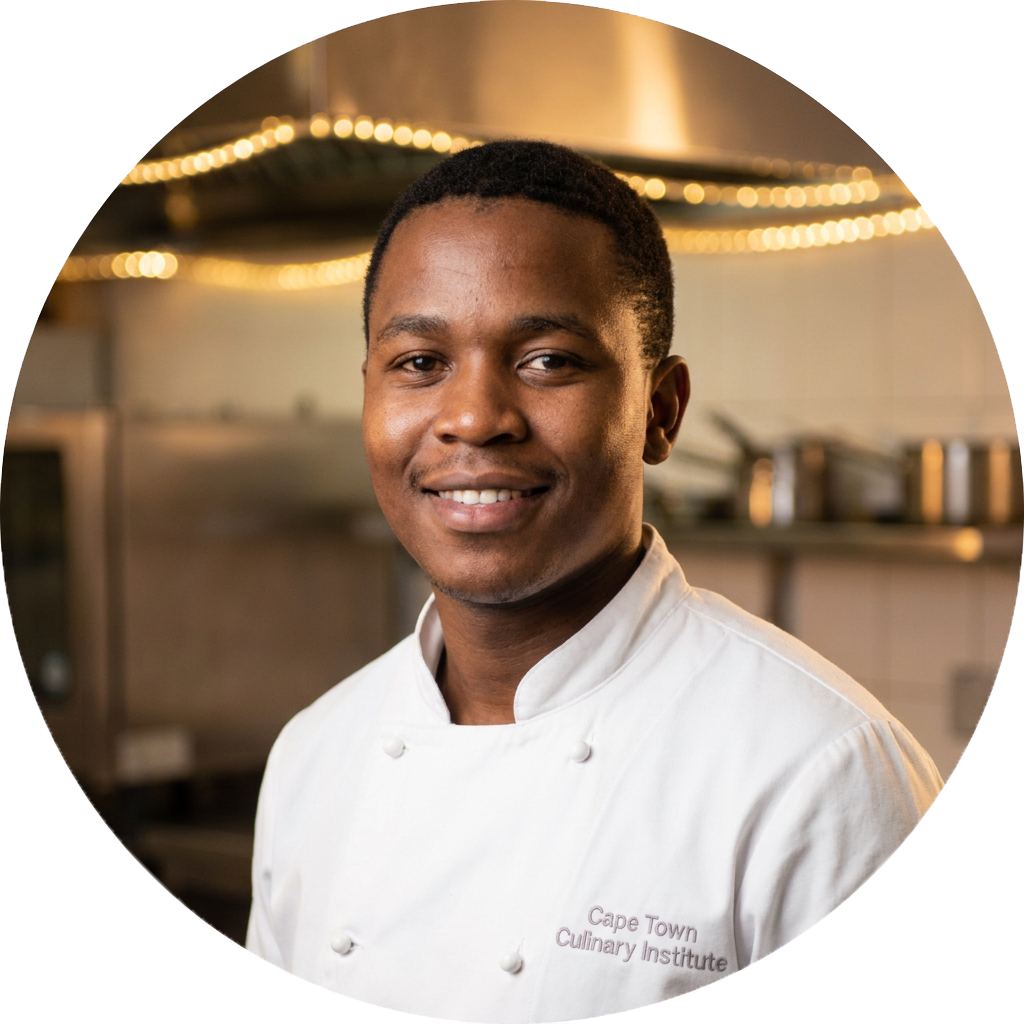 Portrait of graduate Sipho Ndlovu